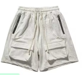 Pantalones Cortos Cargo de Senderismo para Hombre con 6 Bolsillos, Elásticos, Ligeros, Gruesos, Personalizados, 100% Algodón Tejido, Sólidos, Casuales, para Viajes y Pesca - Product Image 6