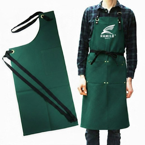 Delantal de Carpintero Ajustable de Algodón Resistente con Correa Cruzada y Bolsa para Herramientas, Uniforme de Trabajo con Color Personalizado para Personal de Restaurantes y Bares - Product Image 2