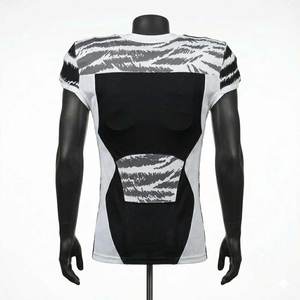 Maillots de football américain personnalisés OEM à manches courtes, logo et nom de joueur personnalisés, maillots de haute qualité aux couleurs personnalisées pour équipe - Product Image 2