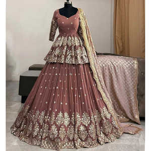 ชุดแต่งกายปาร์ตี้ผู้หญิงที่สวยงาม lehenga และ dupatta - Product Image 1
