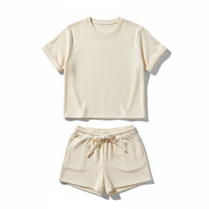 Conjuntos de Camisetas Casuales de Verano para Hombre Hechas de Algodón Terry Ecológico Puro |   Transpirable, de Alta Calidad, Colores y Tallas Personalizables |   OEM - Product Image 1