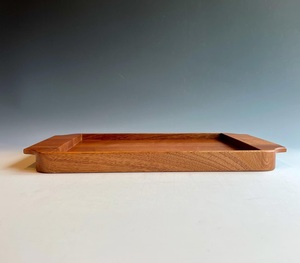 Bandeja de madera de nogal personalizada con asas, grabada, hecha a mano en EE. UU., bandeja de madera utilitaria, bandeja de madera rústica - Product Image 6