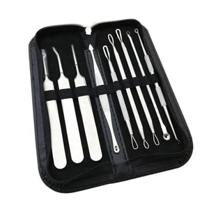 Extractor de Puntos Negros Zuol, Herramienta para Eliminar Granos, Kit de Eliminación de Acné, Logotipo Personalizado, Equipo de Belleza Multifunción, ABS Inoxidable - Product Image 1