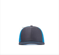 Casquette de sport personnalisée 5 panneaux pour homme, broderie de logo de haute qualité, casquette de camionneur bleue imprimée numériquement, vente en gros