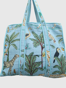 Striped Cotton Lining <b>Tote</b> <b>Bag</b> <b>With</b> Inner <b>Pocket</b> Women's Shopping <b>Bag</b> Bohemian Style All Seasons Open Closure - Product Image 1