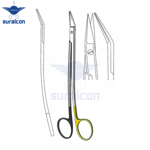 Ciseaux Dean à lame simple 12 cm / 4-3/4 pouces, semi-ébavurés, à lame unique, dentelés, Super Cut TC, ciseaux chirurgicaux médicaux de précision - Product Image 2