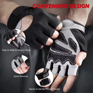 High Quality Half Finger Exercise Fitness <b>Weight</b> Lifting Non-Slip <b>Training</b> <b>Gloves</b> for Gym Sports <b>Gloves</b> For Men And Women - Product Image 6