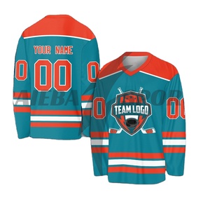 2025, venta al por mayor de fábrica, conjunto de uniforme de hockey sobre hielo transpirable personalizado, Premium diseño personalizado de calidad, nombre del equipo incluido 100% - Product Image 1