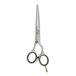 Ciseaux de coiffure de qualité professionnelle en acier inoxydable, ciseaux de barbier avec vis de tension réglable, repose-doigts ergonomique, ciseaux de barbier - Product Image 1
