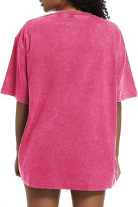 Oversized Graphic Tees for Women Baggy Streetwear Preppy Shirts Car <b>Checkered</b> <b>Flag</b> Drop Shoulder Top - Product Image 4