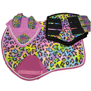Ensemble de tapis de selle de style occidental de haute qualité, directement de l'usine, avec rembourrage en laine, best-seller, prix de gros, nouveau design, ensembles d'équitation - Product Image 5