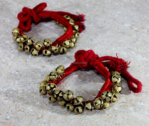 Ghungroo Kathak plaqué en gros, à une seule ligne, avec clochettes en laiton pour la pratique de la danse classique traditionnelle - Product Image 2