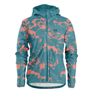 Custom Sublimation Windbreaker <b>Jacket</b> Hooded Eco Friendly Zipper <b>Lightweight</b> Waterproof Recycled Sportswear Wholesale - Product Image 5