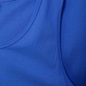 Nuevo chaleco de verano con estampado de rayas simples y cuello redondo, chaleco deportivo sin mangas transpirable y cómodo para hombre - Product Image 5
