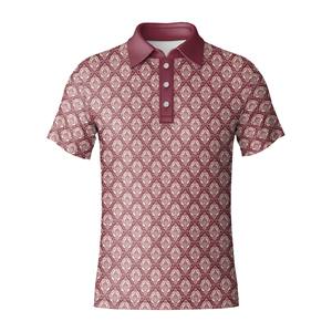 Polo de Golf para Hombre, Poliéster y Elastano, Transpirable, Absorbente de Humedad, Ropa Deportiva de Golf - Product Image 3