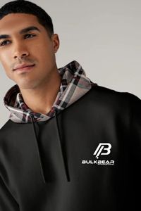 Sweat-shirt à capuche surdimensionné personnalisé en molleton unisexe, en coton épais de qualité supérieure, style streetwear, pull à capuche, fabricant OEM ODM par BBI - Product Image 4
