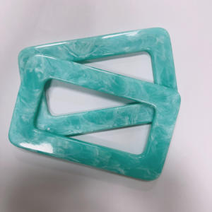 Porte-clés en résine acrylique écologique, forme personnalisée, pour sac, décoration d'intérieur, cadeau d'affaires, accessoire artisanal - Product Image 4