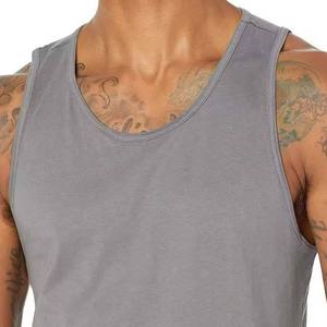 Camisetas sin mangas para hombre Nesta Sports High Street Workout, nuevo diseño a rayas, camisa de punto de verano transpirable de algodón de talla grande - Product Image 4