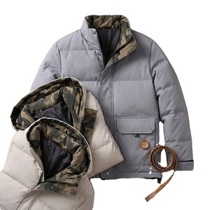 Premium Men's Hooded Puffer <b>Jacket</b> with Thick Insulated Padding Motorcycle Waterproof Design for Winter Outdoor Travel <b>Jacket</b> - Product Image 1