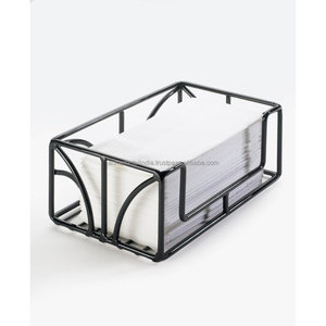 Distributeur de mouchoirs de table en fil métallique d'approvisionnement en gros Porte-serviettes décoratif fantaisie Porte-serviettes sur vente chaude - Product Image 1