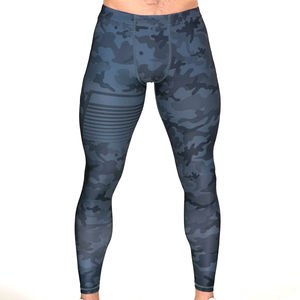 Leggings de compression ajustés pour hommes et garçons, durables, unis, personnalisables, respirants, pour l'entraînement et le fitness 2026 - Product Image 1