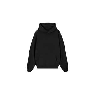 เสื้อฮู้ดลำลองสำหรับผู้ชายไซส์ใหญ่พิเศษลำลองผ้าฟลีซผ้าฝ้าย52% 48% โพลีเอสเตอร์คอลปกซักได้ - Product Image 3