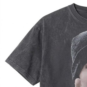 New High Sales Women's Custom Printed Logo Oversized Acid Washed Tees Soft Lightweight Summer T-Shirts <b>Bulk</b> Drop Shoulder Sleeve - Product Image 6