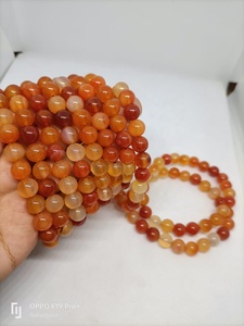 Natural Carnelian 8mm Beaded Bracelet <b>Crystal</b> Healing Gemstone Bracelet Reiki Chakra Meditation Jewelry Gift - Product Image 2