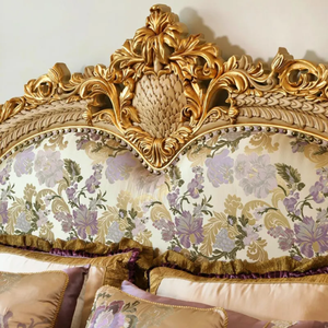 Envío Gratis: Juego de Dormitorio King de Lujo Premium de Caoba Sólida con Diseño Antiguo Europeo, Muebles Tapizados Tallados a Mano para Hotel - Product Image 4