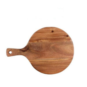 Planche à pizza en bois d'acacia de qualité supérieure, plateau de service pour la cuisine et planche à découper pour le fromage à prix compétitif - Product Image 3