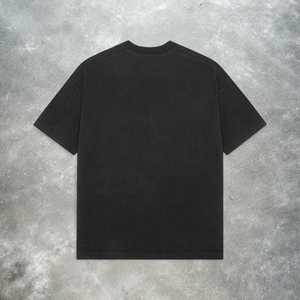 เสื้อยืดสตรีทแฟชั่นผ้าคอตตอนทรงโอเวอร์ไซส์ออกแบบได้ตามที่ต้องการน้ำหนักมาก - Product Image 2