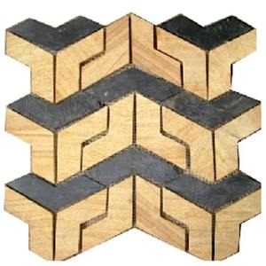 Tuiles de mosaïque en pierre naturelle modernes de qualité supérieure, durables, écologiques, imperméables, décoratives, pour salon, salle à manger, hôtel, chambre à coucher - Product Image 1