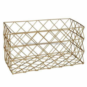 ตะกร้าลวดโลหะโครงสร้างแข็งแรงสำหรับใส่ผลไม้ ผัก และของใช้ในครัว - Product Image 2
