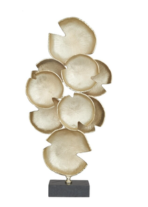 Premium Quality Metallic tall <b>Tree</b> and Aluminium metal gold Sculpture Decoration Modern Brass Handicraft Statue - Product Image 5