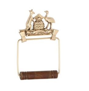 Porte-papier toilette en laiton, couleur personnalisée, décoration intérieure, emballé dans une boîte en carton - Product Image 2