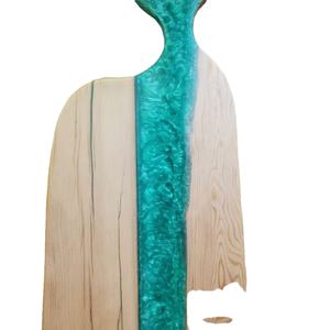 Planche à fromage multifonctionnelle pour la cuisine de la maison moderne et du jardin Dernier bloc à découper en bois et en résine Offre Spéciale - Product Image 2