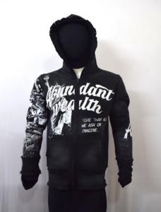 เสื้อฮู้ดดี้พิมพ์ลายตามสั่ง แขนยาว ผู้ชาย ผ้าฝ้ายฟลีซ 100% กันน้ำ ขายดี สินค้ามาใหม่ - Product Image 1