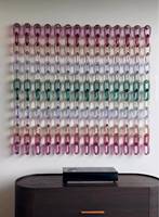 Chaînes décoratives en résine colorées faites à la main, design moderne, écologiques, logo personnalisable pour grandes et petites tailles FAIZA CRAFT