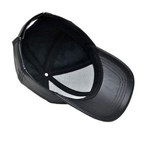 หมวกเบสบอลหนัง PU สำหรับฤดูกาลยอดนิยม ปรับแต่งโลโก้ได้ - Product Image 2