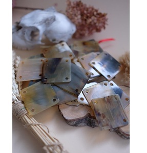 Buffalo Horn Waterproof <b>Tablet</b> <b>Weaving</b> Cards Natural Handmade Loom <b>Weaving</b> Accessory Antique Imitation Home Decoration - Product Image 3