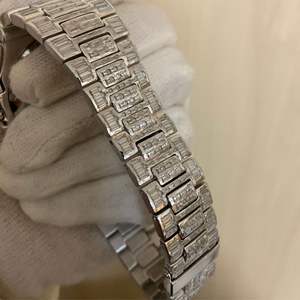 Reloj de Moissanita Personalizado de Alta Calidad con Incrustaciones de Diamantes VVS, Estilo Hip Hop, Regalo para Hombre - Product Image 5