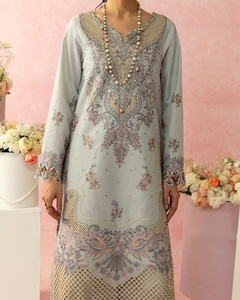 Vestidos Casuales de Primera Calidad para Mujeres Pakistaníes e Indias, Nuevas Llegadas 2026, Salwar Kameez, Vestidos de Tela Lawn, ODM 1998 - Product Image 1