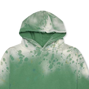 100% Cotton Custom Embroidery <b>Spray</b> Printed Pocket Quick Dry Regular Fit Breathable 300g Sunfaded Acid Washed Hoodie Men's - Product Image 2