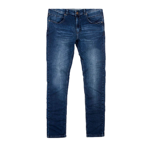 Washed Slim Fit <b>Men</b> Jeans Mid Rise Denim Pants Zipper Closure <b>Stretch</b> Cotton Jeans for Daily Wear - Product Image 4