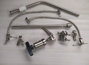 Sistema de Retractores Cerebrales Leyla, Juego de Retractores Quirúrgicos Ortopédicos Autoestables, Brazo Flexible, Acero Inoxidable Alemán, Manual - Product Image 6