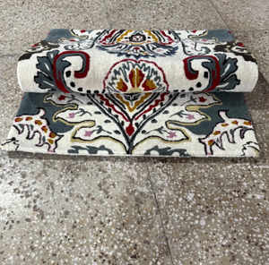 Alfombra KNOT RUG hecha a mano con lana de alta calidad, diseño moderno, ecológica, para sala de estar, habitaciones infantiles, hoteles y oficinas. - Product Image 6