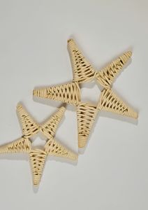 Adorno Navideño de Mimbre Hecho a Mano, Decoración de Ratán con Material Natural para Decoración del Hogar en Días Festivos - Product Image 2