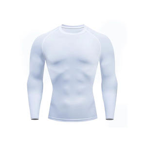 Rashguard de sport personnalisé avec logo pour hommes, séchage rapide, marque privée, fabriqué au Pakistan - Product Image 2