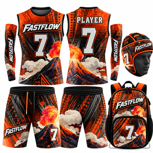 Uniforme Deportivo Sublimado Ligero y Transpirable para Hombre, Diseño 7v7, OEM - Product Image 3