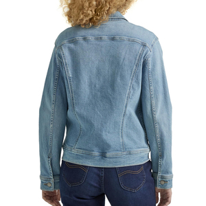 New Fashion Breathable Eco-Friendly Quick Dry Women <b>Denim</b> <b>Jackets</b> Factory Direct Sale Best Price Bulk Quantity - Product Image 4